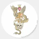 Jerry Twisted Tattoo 2 Classic Round Sticker