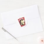 Jerry Yellow Botiw Logo Classic Round Sticker