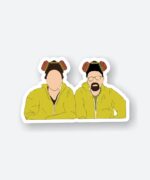 Jessy And Walter Breaking Bad Sticker