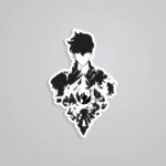 Jin Woo AhJin Guild Master Anime Stickers