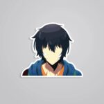 Jin Woo Minimalist Anime Stickers