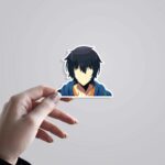 Jin Woo Minimalist Anime Stickers