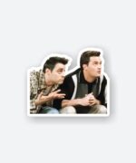 Joey And Chandler Sticker
