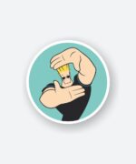 Johnny Bravo Sticker