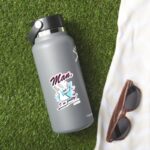 Johnny Bravo Man Im Pretty Retro Graphic Sticker