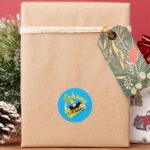 Johnny Bravo Athletic Graphic Classic Round Sticker