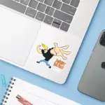 Johnny Bravo Iconic Pose Sticker