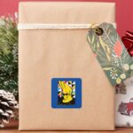 Johnny Bravo Pop Art Graphic Square Sticker