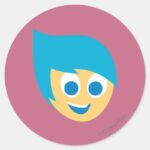 Joy Classic Round Sticker