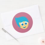 Joy Classic Round Sticker