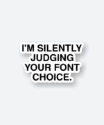 Judge Your Font Choice