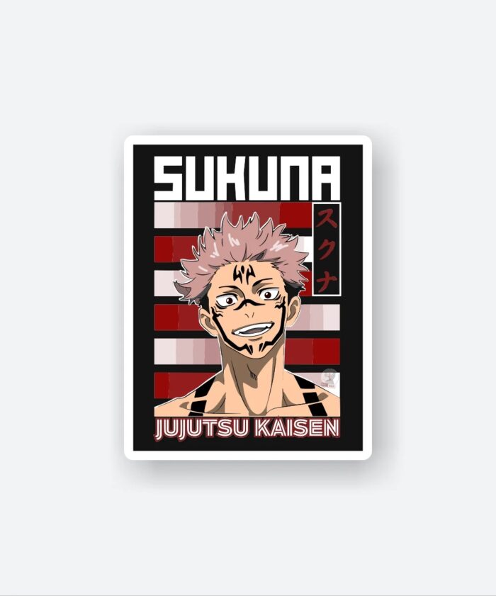 Jujutsu Kaisen Sukuna Sticker