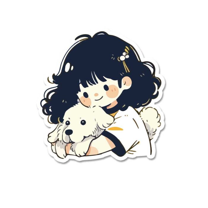 Just A Dog Lover Sticker