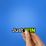 Just Win Sticker