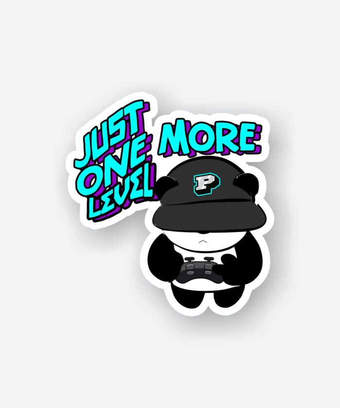 Just One More Level Sticker