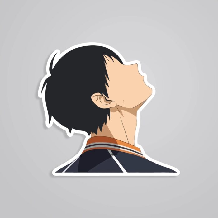 Kageyama Minimalist Anime Stickers