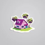 Kame House Anime Stickers