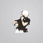 Kanekis Dark Transformation Anime Stickers