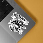 Karasuno Team Celebration Anime Stickers