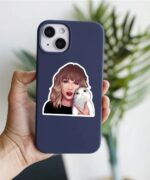 Karma Is A Cat TS Sticker