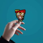 Keep Growing Sticker
