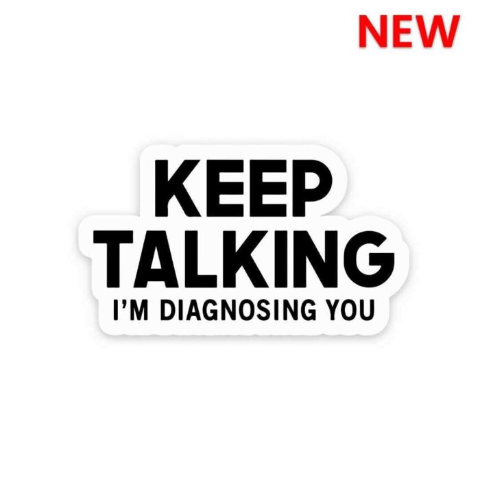 Keep Talking Sticker