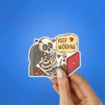 Keep Working Sticker