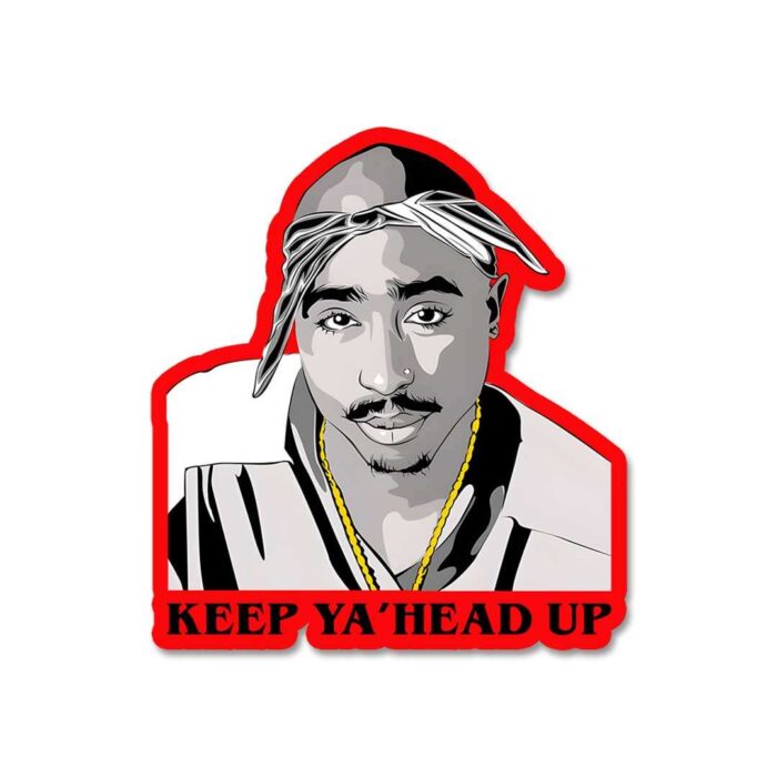 Keep YaHead Up Sticker