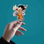 Kid Goku Sticker
