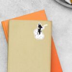 Kid Goku On Nimbus Anime Stickers