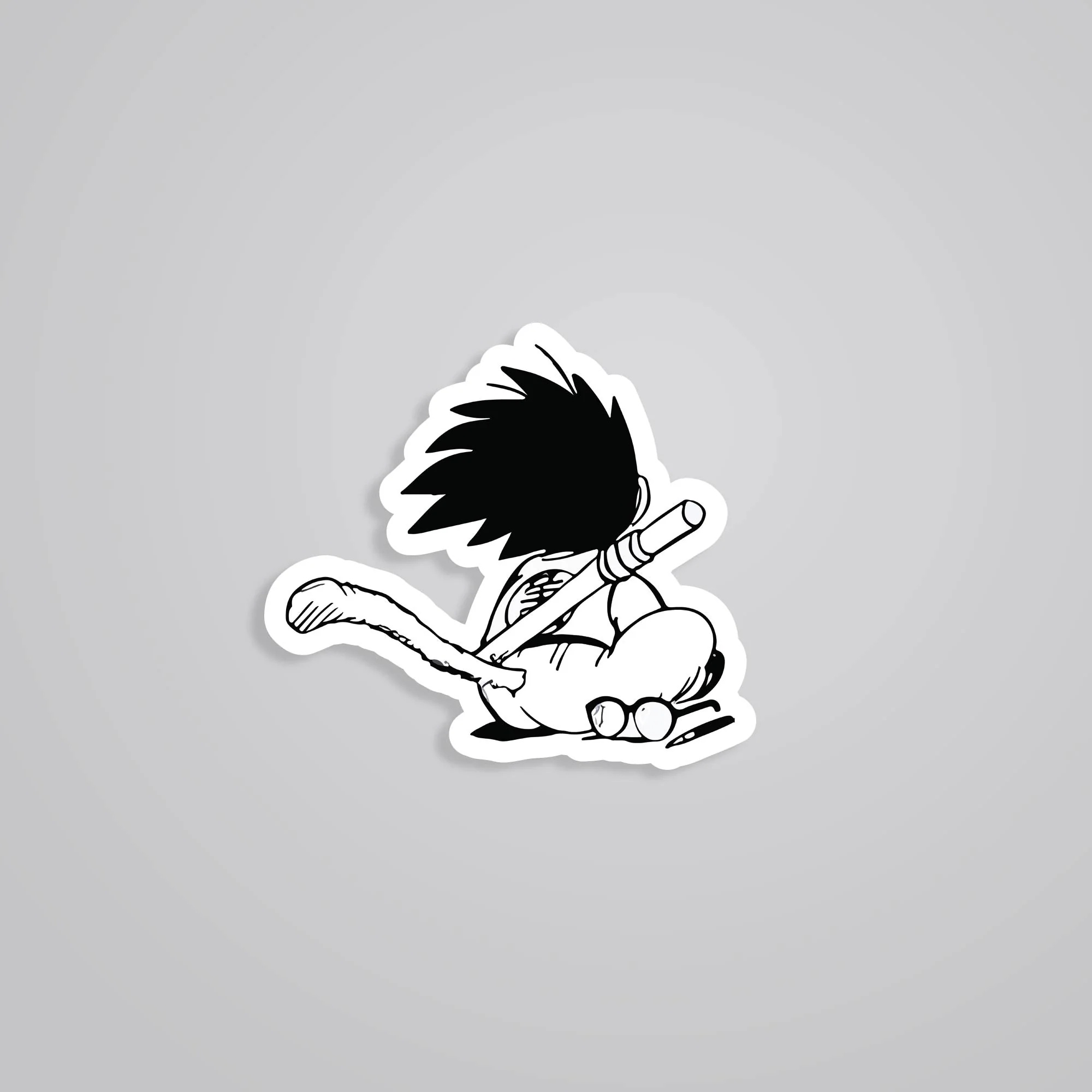 Kid Gokus Tail Anime Stickers Kid Gokus Tail Anime Stickers