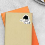 Kid Gokus Tail Anime Stickers