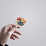 Kiki On Her Broom Anime Stickers