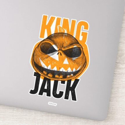 King Jack Skellington Sticker