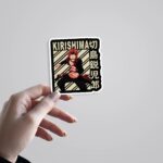 Kirishima Of MHA Anime Stickers