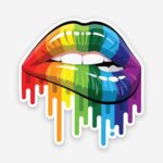 Kiss Of Pride Sticker
