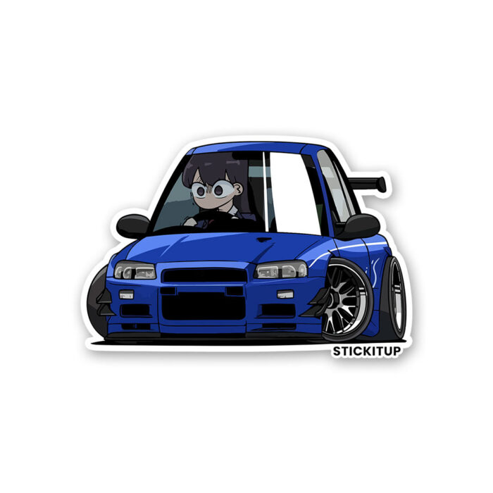 Komi San Car Sticker