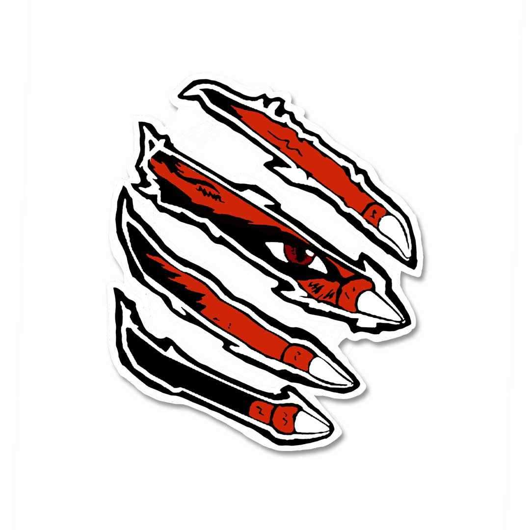 Kurama Scratch Sticker