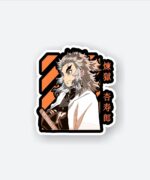 Kyojuro Rengoku Demon Slayer Sticker