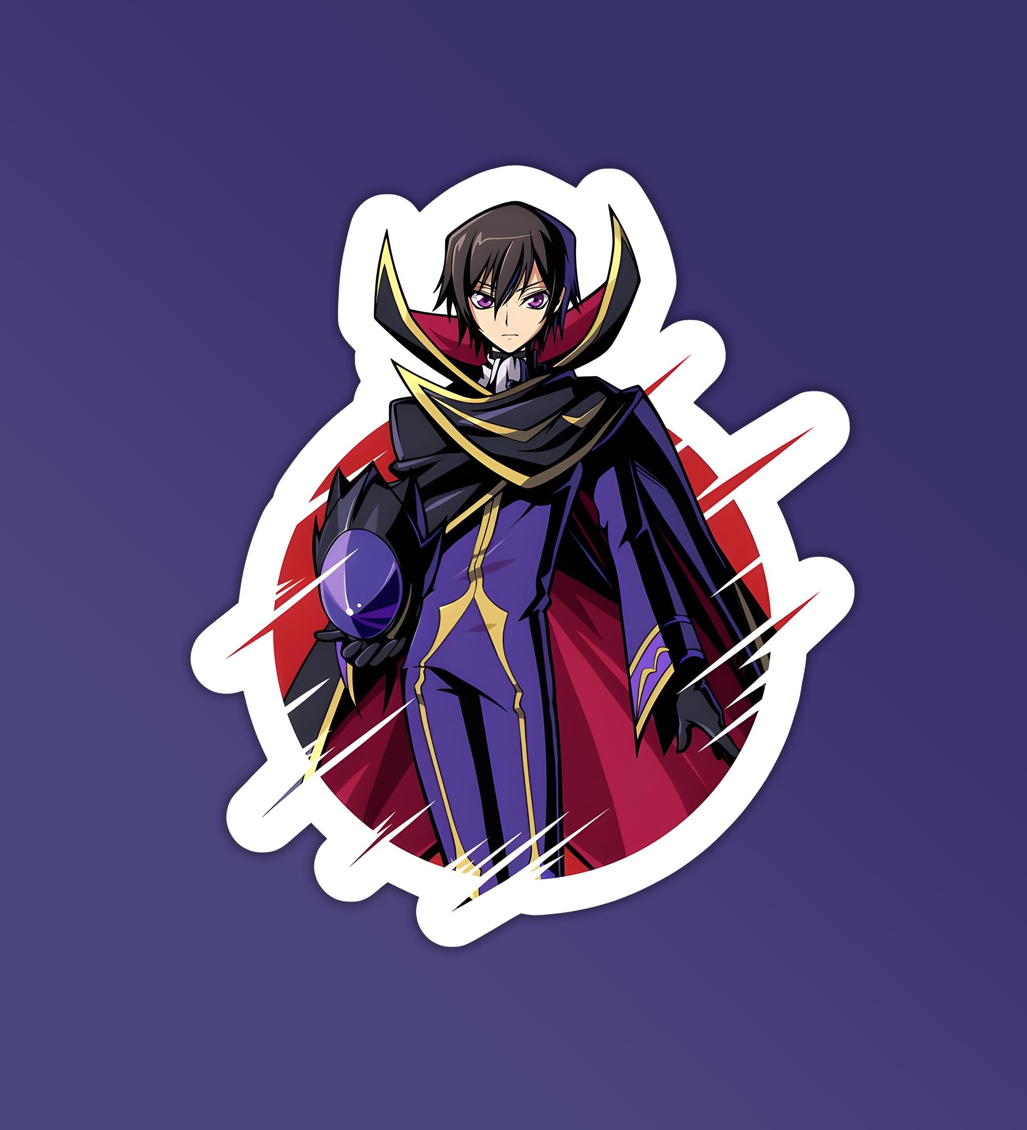 Lelouch Lamperouge Laptop Mobile Stickers