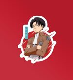 Levi AOT Laptop Mobile Stickers