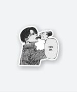 Levi Drinking Sticker