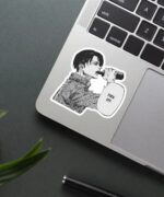 Levi Drinking Sticker