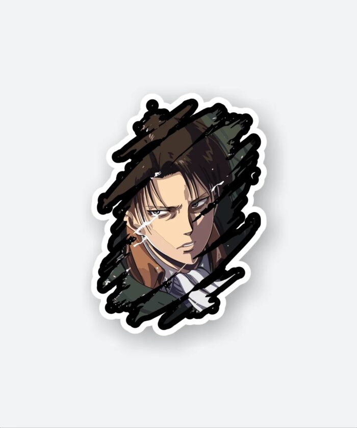 Levi Raged Sticker