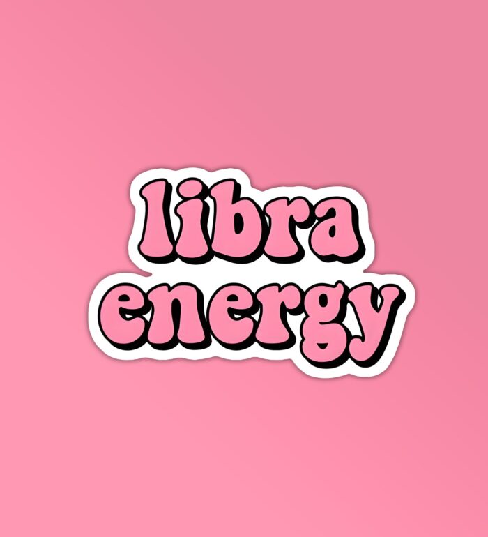 Libra Energy Sticker
