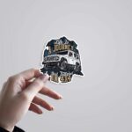 Life Is A Journey Best Traveled In 4×4 Travels Stickers