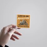 Life Is An Adventure This Is My Vacation Travels Stickers