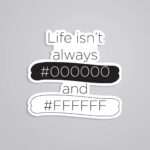 Life Isnt Always 00 And FF Witty Stickers