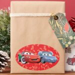 Lightning McQueen Sally Oval Sticker