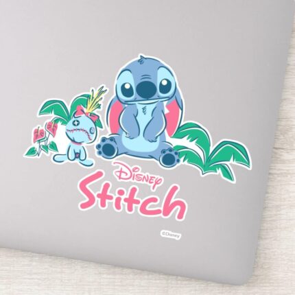Lilo Stich Stitch Scrump Sticker